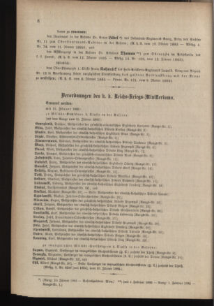 Kaiserlich-königliches Armee-Verordnungsblatt: Personal-Angelegenheiten 18850117 Seite: 2