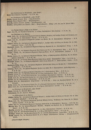 Kaiserlich-königliches Armee-Verordnungsblatt: Personal-Angelegenheiten 18850130 Seite: 5