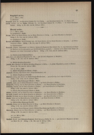 Kaiserlich-königliches Armee-Verordnungsblatt: Personal-Angelegenheiten 18850228 Seite: 3