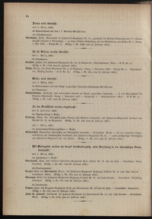 Kaiserlich-königliches Armee-Verordnungsblatt: Personal-Angelegenheiten 18850228 Seite: 4