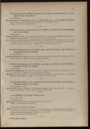 Kaiserlich-königliches Armee-Verordnungsblatt: Personal-Angelegenheiten 18850228 Seite: 5