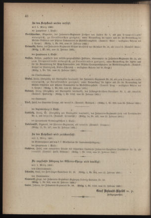 Kaiserlich-königliches Armee-Verordnungsblatt: Personal-Angelegenheiten 18850228 Seite: 6