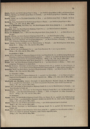 Kaiserlich-königliches Armee-Verordnungsblatt: Personal-Angelegenheiten 18850330 Seite: 11