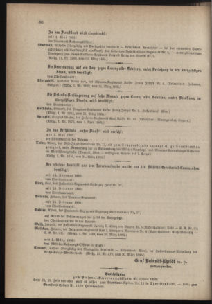 Kaiserlich-königliches Armee-Verordnungsblatt: Personal-Angelegenheiten 18850403 Seite: 6