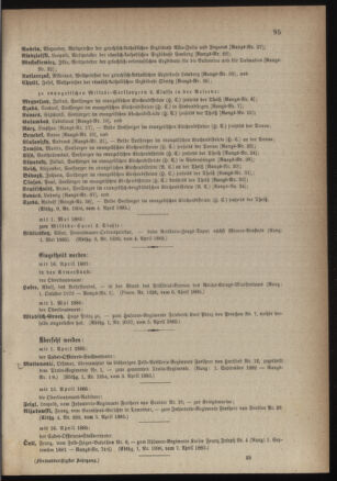 Kaiserlich-königliches Armee-Verordnungsblatt: Personal-Angelegenheiten 18850409 Seite: 5