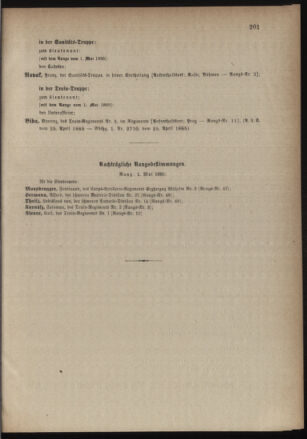 Kaiserlich-königliches Armee-Verordnungsblatt: Personal-Angelegenheiten 18850426 Seite: 57