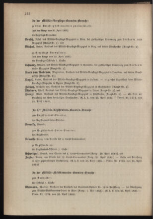 Kaiserlich-königliches Armee-Verordnungsblatt: Personal-Angelegenheiten 18850426 Seite: 68