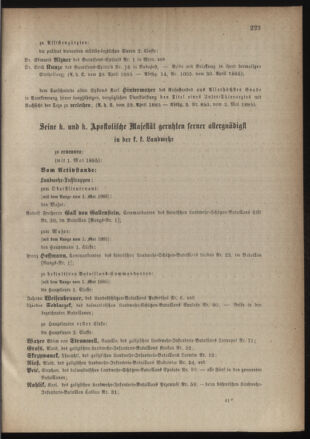 Kaiserlich-königliches Armee-Verordnungsblatt: Personal-Angelegenheiten 18850502 Seite: 3