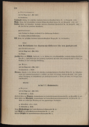 Kaiserlich-königliches Armee-Verordnungsblatt: Personal-Angelegenheiten 18850502 Seite: 6