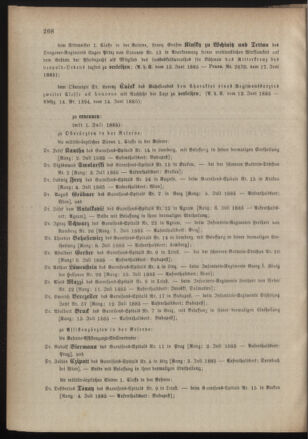 Kaiserlich-königliches Armee-Verordnungsblatt: Personal-Angelegenheiten 18850622 Seite: 2