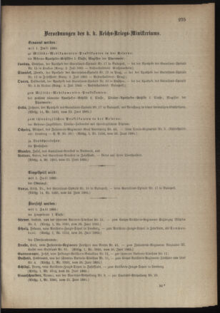 Kaiserlich-königliches Armee-Verordnungsblatt: Personal-Angelegenheiten 18850630 Seite: 3