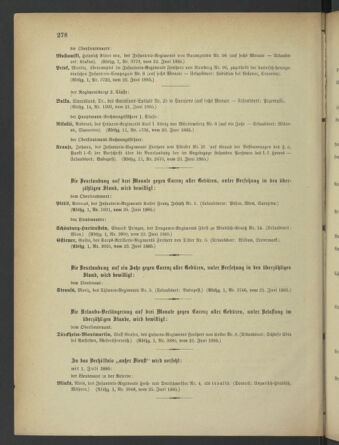 Kaiserlich-königliches Armee-Verordnungsblatt: Personal-Angelegenheiten 18850630 Seite: 6