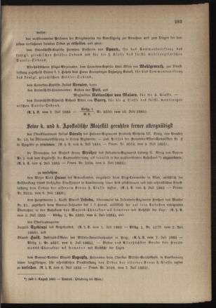 Kaiserlich-königliches Armee-Verordnungsblatt: Personal-Angelegenheiten 18850710 Seite: 3