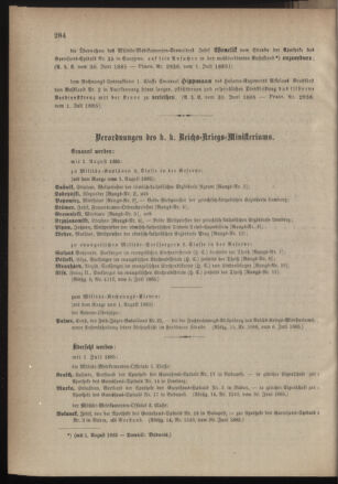 Kaiserlich-königliches Armee-Verordnungsblatt: Personal-Angelegenheiten 18850710 Seite: 4