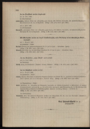 Kaiserlich-königliches Armee-Verordnungsblatt: Personal-Angelegenheiten 18850710 Seite: 6