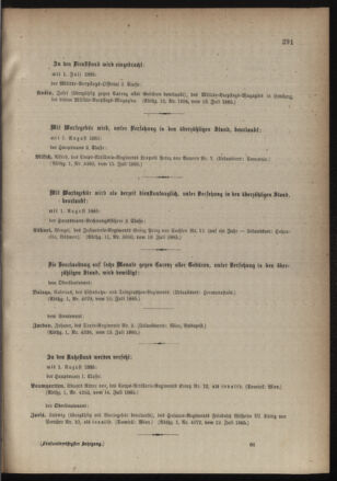 Kaiserlich-königliches Armee-Verordnungsblatt: Personal-Angelegenheiten 18850716 Seite: 5