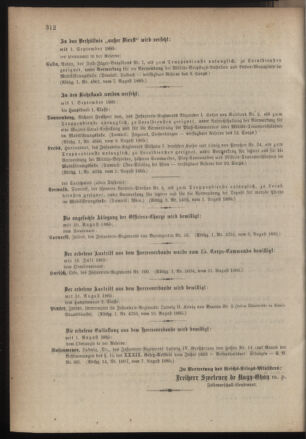 Kaiserlich-königliches Armee-Verordnungsblatt: Personal-Angelegenheiten 18850812 Seite: 6