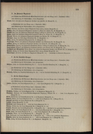 Kaiserlich-königliches Armee-Verordnungsblatt: Personal-Angelegenheiten 18850817 Seite: 23