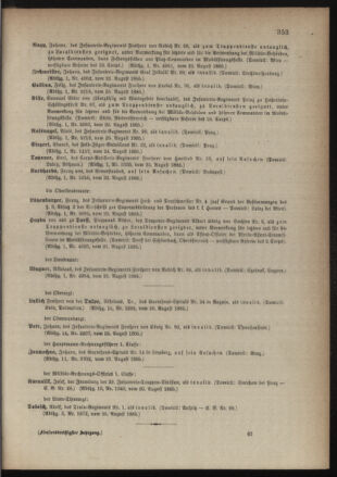 Kaiserlich-königliches Armee-Verordnungsblatt: Personal-Angelegenheiten 18850828 Seite: 9