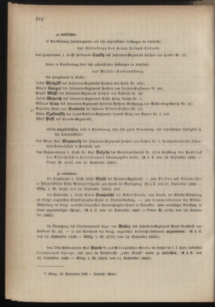 Kaiserlich-königliches Armee-Verordnungsblatt: Personal-Angelegenheiten 18850924 Seite: 2