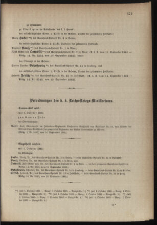 Kaiserlich-königliches Armee-Verordnungsblatt: Personal-Angelegenheiten 18850924 Seite: 3