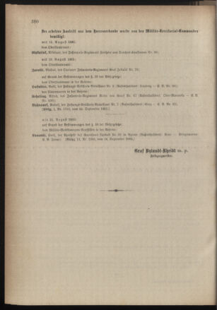 Kaiserlich-königliches Armee-Verordnungsblatt: Personal-Angelegenheiten 18850930 Seite: 10