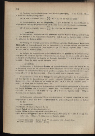 Kaiserlich-königliches Armee-Verordnungsblatt: Personal-Angelegenheiten 18850930 Seite: 2