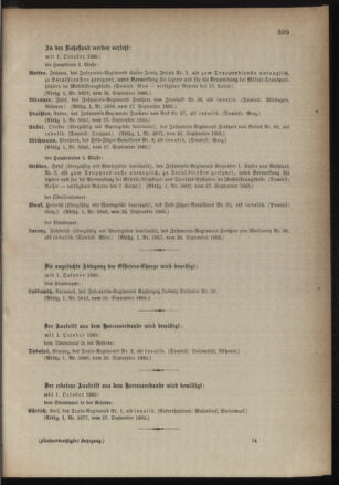 Kaiserlich-königliches Armee-Verordnungsblatt: Personal-Angelegenheiten 18850930 Seite: 9