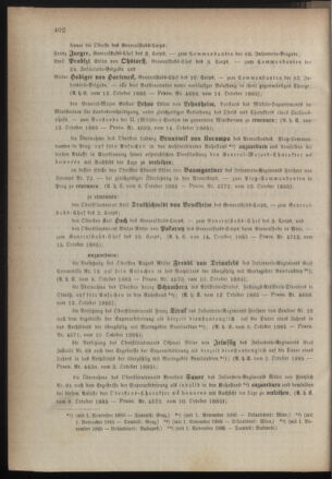 Kaiserlich-königliches Armee-Verordnungsblatt: Personal-Angelegenheiten 18851016 Seite: 2