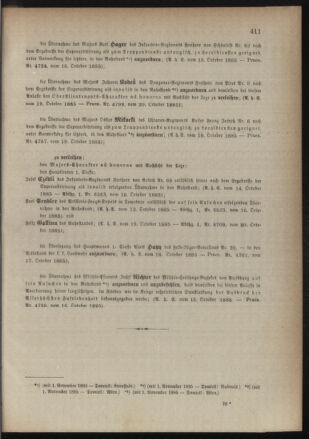 Kaiserlich-königliches Armee-Verordnungsblatt: Personal-Angelegenheiten 18851021 Seite: 3