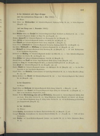 Kaiserlich-königliches Armee-Verordnungsblatt: Personal-Angelegenheiten 18851026 Seite: 17