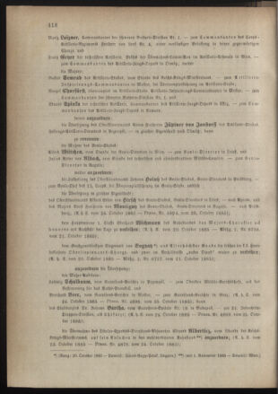 Kaiserlich-königliches Armee-Verordnungsblatt: Personal-Angelegenheiten 18851026 Seite: 2