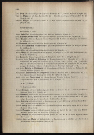 Kaiserlich-königliches Armee-Verordnungsblatt: Personal-Angelegenheiten 18851026 Seite: 20