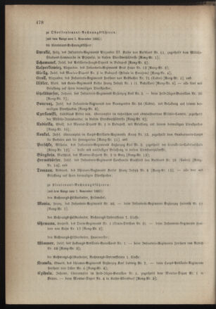 Kaiserlich-königliches Armee-Verordnungsblatt: Personal-Angelegenheiten 18851026 Seite: 62