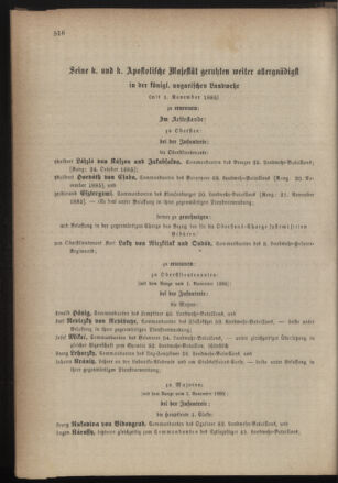 Kaiserlich-königliches Armee-Verordnungsblatt: Personal-Angelegenheiten 18851107 Seite: 16