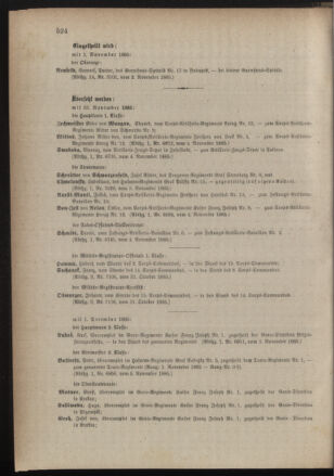 Kaiserlich-königliches Armee-Verordnungsblatt: Personal-Angelegenheiten 18851107 Seite: 24