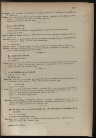 Kaiserlich-königliches Armee-Verordnungsblatt: Personal-Angelegenheiten 18851107 Seite: 25