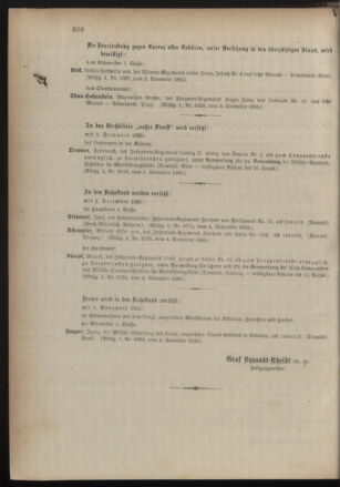 Kaiserlich-königliches Armee-Verordnungsblatt: Personal-Angelegenheiten 18851107 Seite: 26