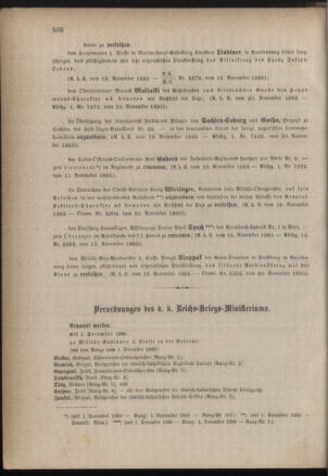 Kaiserlich-königliches Armee-Verordnungsblatt: Personal-Angelegenheiten 18851124 Seite: 2