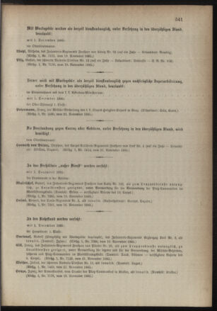 Kaiserlich-königliches Armee-Verordnungsblatt: Personal-Angelegenheiten 18851124 Seite: 7