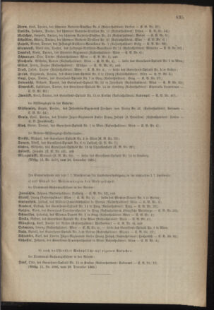 Kaiserlich-königliches Armee-Verordnungsblatt: Personal-Angelegenheiten 18851231 Seite: 27