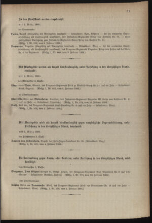 Kaiserlich-königliches Armee-Verordnungsblatt: Personal-Angelegenheiten 18860212 Seite: 5