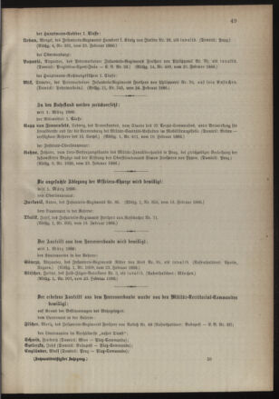 Kaiserlich-königliches Armee-Verordnungsblatt: Personal-Angelegenheiten 18860227 Seite: 9