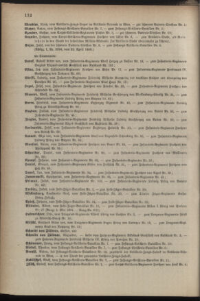 Kaiserlich-königliches Armee-Verordnungsblatt: Personal-Angelegenheiten 18860424 Seite: 10