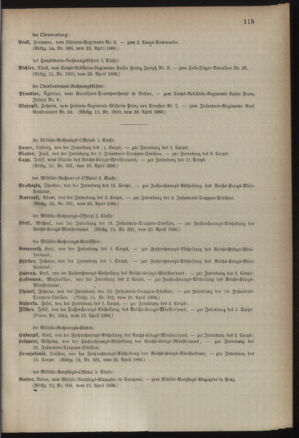 Kaiserlich-königliches Armee-Verordnungsblatt: Personal-Angelegenheiten 18860424 Seite: 13