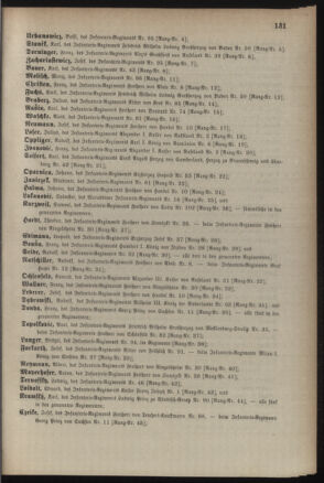 Kaiserlich-königliches Armee-Verordnungsblatt: Personal-Angelegenheiten 18860424 Seite: 29