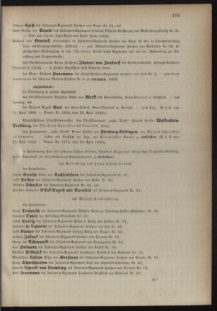 Kaiserlich-königliches Armee-Verordnungsblatt: Personal-Angelegenheiten 18860424 Seite: 3