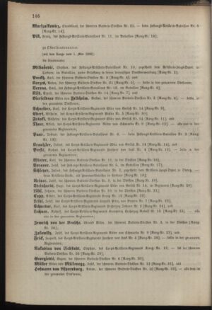 Kaiserlich-königliches Armee-Verordnungsblatt: Personal-Angelegenheiten 18860424 Seite: 44