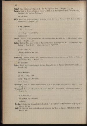 Kaiserlich-königliches Armee-Verordnungsblatt: Personal-Angelegenheiten 18860424 Seite: 52