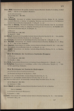 Kaiserlich-königliches Armee-Verordnungsblatt: Personal-Angelegenheiten 18860430 Seite: 3